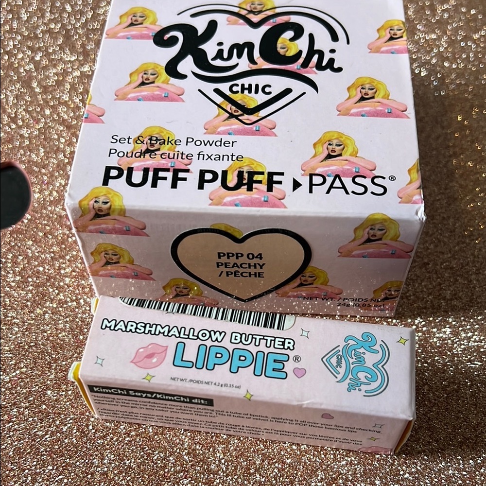 Kim chi chic bundle powder & lippie